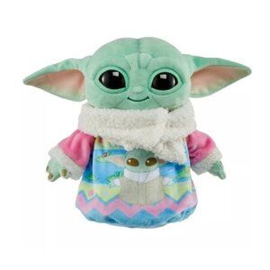 Star Wars The Mandalorian Grogu Easter Sweater Plush Baby Yoda